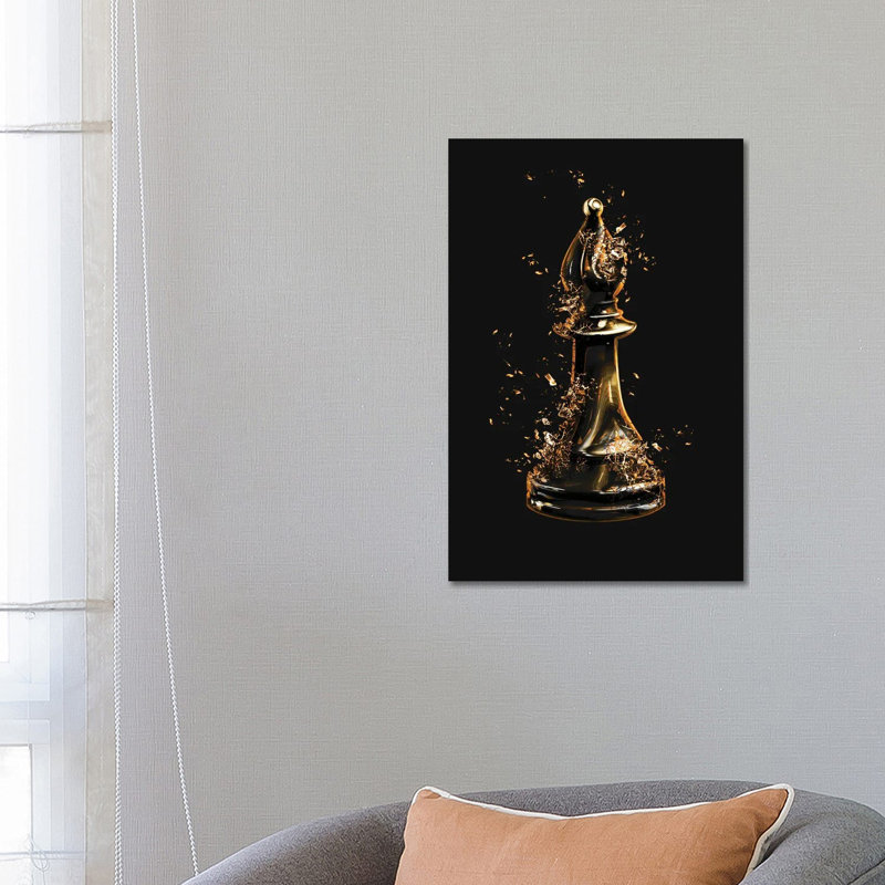 Broken Bishop by Gab Fernando - Wrapped Canvas Print, 66.04 cm H x 45.72 cm W x 3.175 cm D