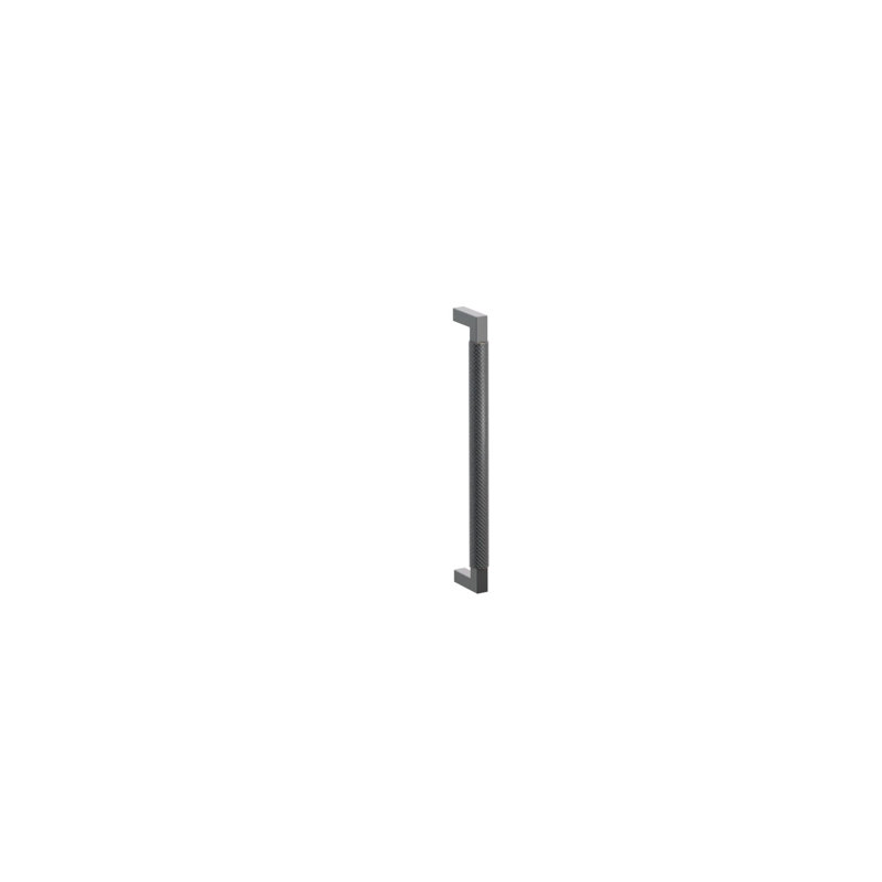 Emtek Concealed SELECT Appliance Pull 12" L-Square Stem Knurled Bar, Oil Rubbed Bronze