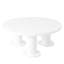 Table basse ronde facile à assembler en forme de pétale, table de centre de style crème, table de bout irrégulière minimaliste avec bords ronds élégants pour le salon-1339626964