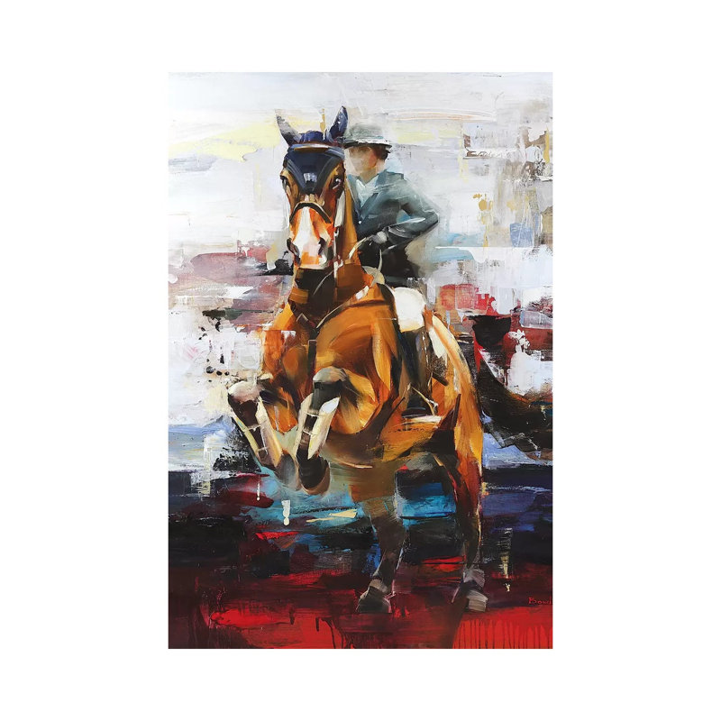The Only One Opium by Tatyana Yabloed - Painting on Canvas, Wrapped Canvas, 66.04cm H x 45.72cm W x 1.91cm D