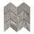 Famed 3" x 6" Porcelain Chevron Mosiac Tile