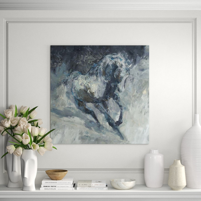 Carried Away Painting by D’Alessandro Léon, Plexi, 36" H x 36" W
