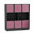Black/Pastel Pink