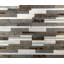 Carreau de mosaïque murale en bois 12 po x 24 po