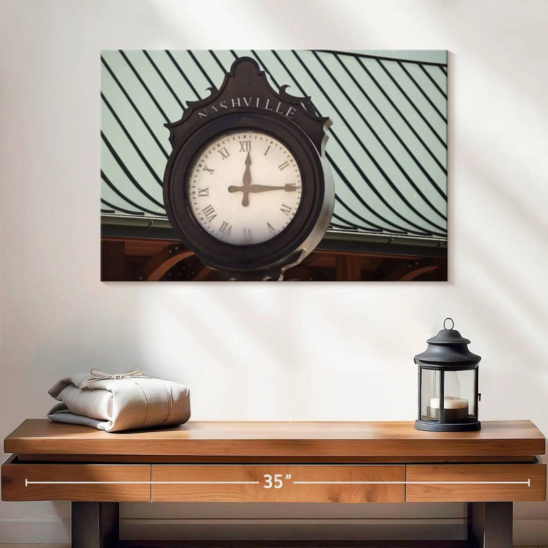 Horloge de rue Kerner Nashville, H 16 po x l 24 po
