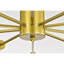 Pimlin 10-Light Baton Style Semi-Flush Mount Ceiling Lamp-2055576643