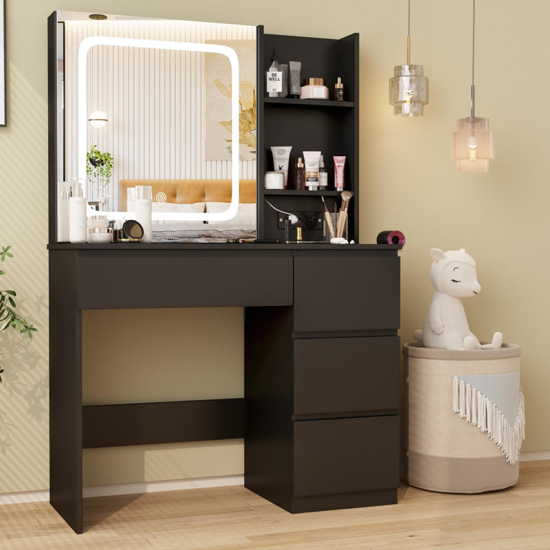 Kenyla Vanity, Black