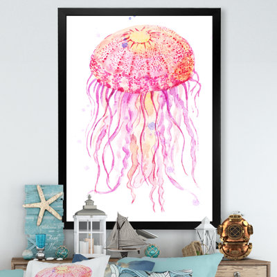 Magnifique méduse - Illustration