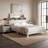 Wilder Modern 64.5" W Queen Platform Bed with Bookcase Headboard-453270968