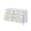 Commode blanche, champagne et or-1193926767