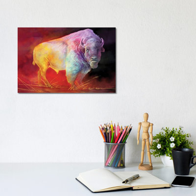The Drifter by Steve Goad - Wrapped Canvas Print
