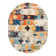 Washable Abstract Indoor Rug