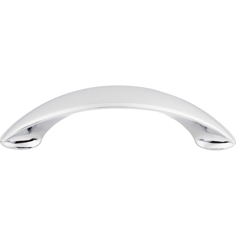 New Haven Bar pull, Polished Chrome, 3 3/4" Center to Center