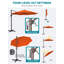 Parasol en porte-à-faux 120 "Loyce-1579763141