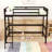Twin Wooden Loft Bed with Sturdy Ladder