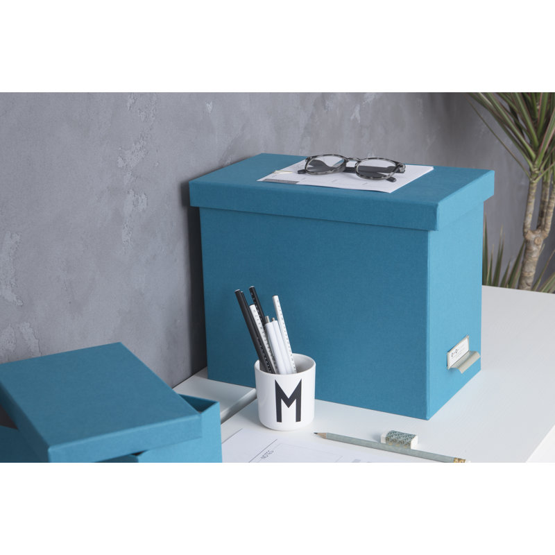 Boîte de rangement Bigso John, Turquoise