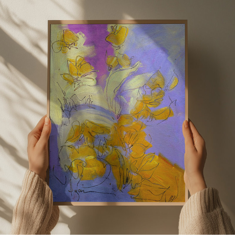 Blossom Glow, 50.8 cm H x 76.2 cm W
