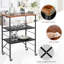 Bacchus Metal Bar Cart