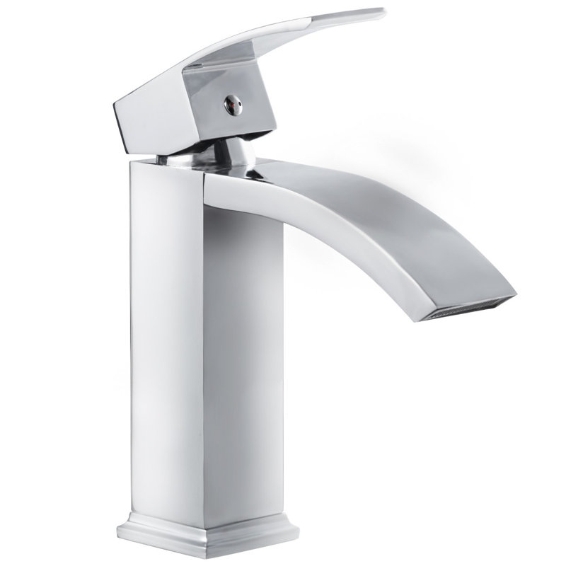 Jeff Single Lever Waterfall Tap with Waste