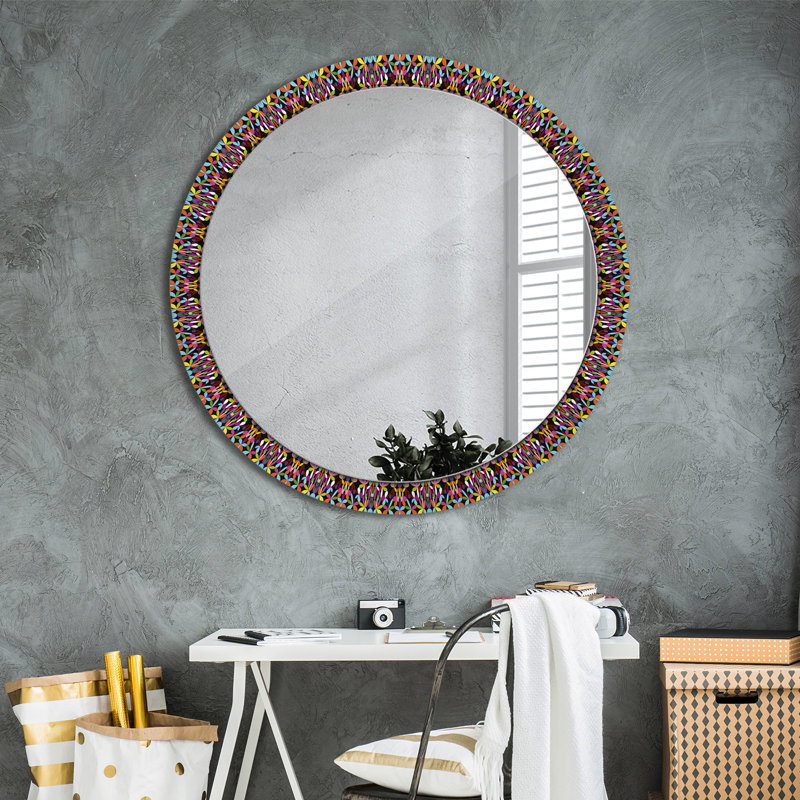 Huldar Glass Flat Wall Mirror
