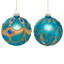 Gold Swirl Drop Ornament, 4 Inches