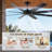 72 Inch Ceiling Fans No Light With Remote Control, 8 Reversible Blade, Quiet Dc Motor, Timer Function, 6-speed, Industrial Ceiling Fan For Bedroom Home Kitchen (black)