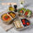 33oz Insulated Food Container Set With Divider