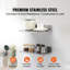 2 Piece L-Shaped Metal Floating Shelf
