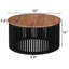 Table basse en bois massif