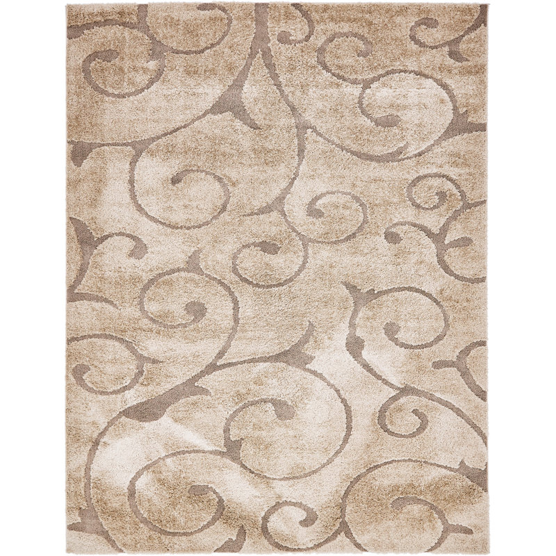 Triggs Floral Indoor Rug, Rectangle 9' x 12'2"