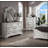 Florian Antique White Finish Mirror
