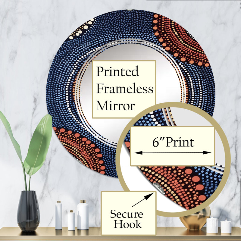 Miroir Zeyah, 32 po x 32 po