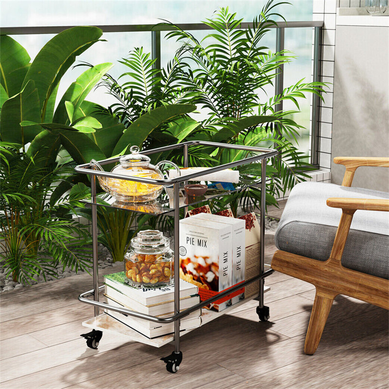 Daon Metal Bar Cart