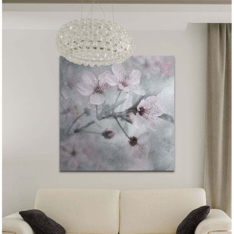 « spring melody i », peinture, H 24 po x l 24 po x P 1,5 po, Toile tendue