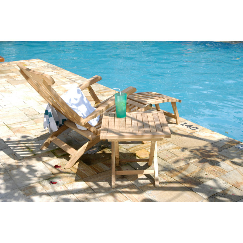 Titanic Outdoor Teak Chaise Lounge