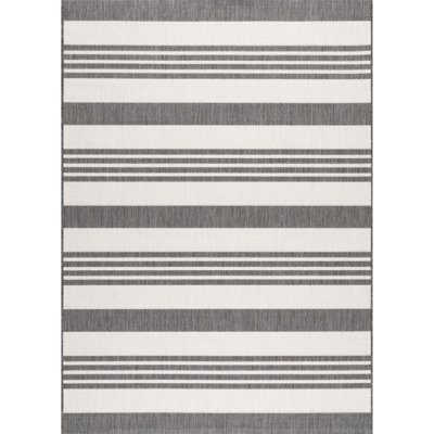 Tapis rayé intérieur / extérieur Altavista