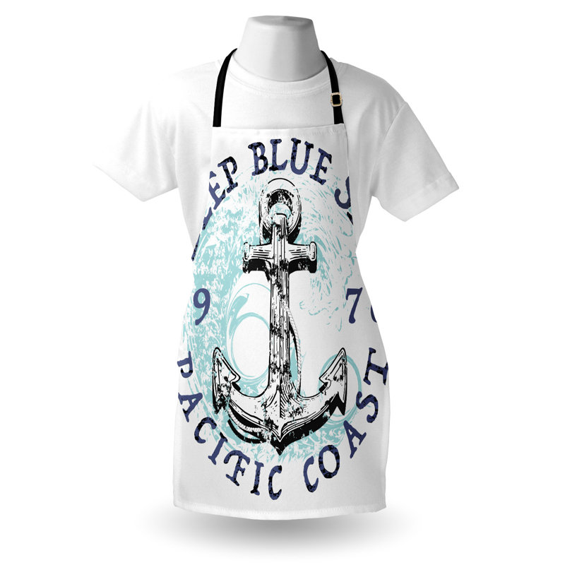 No Pattern Bib Apron