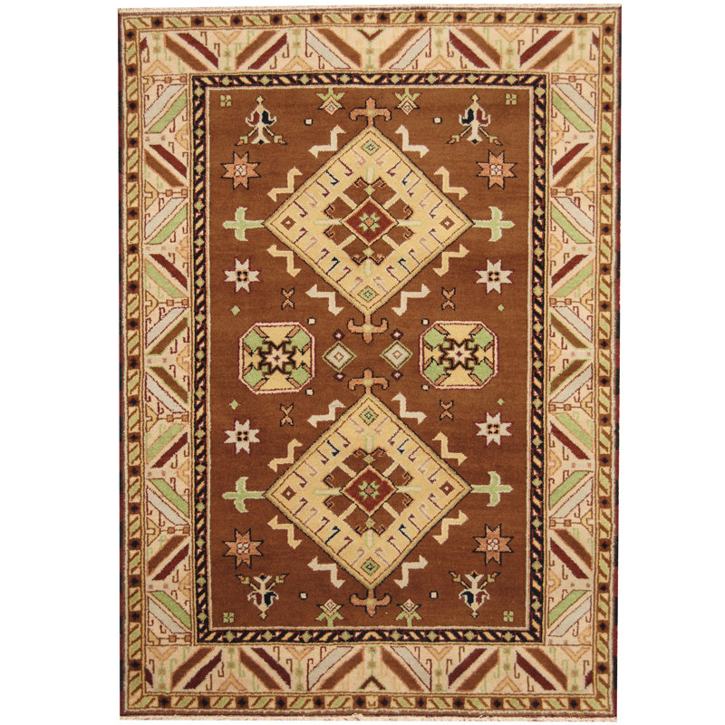 Perea Wool Geometric Indoor Rug
