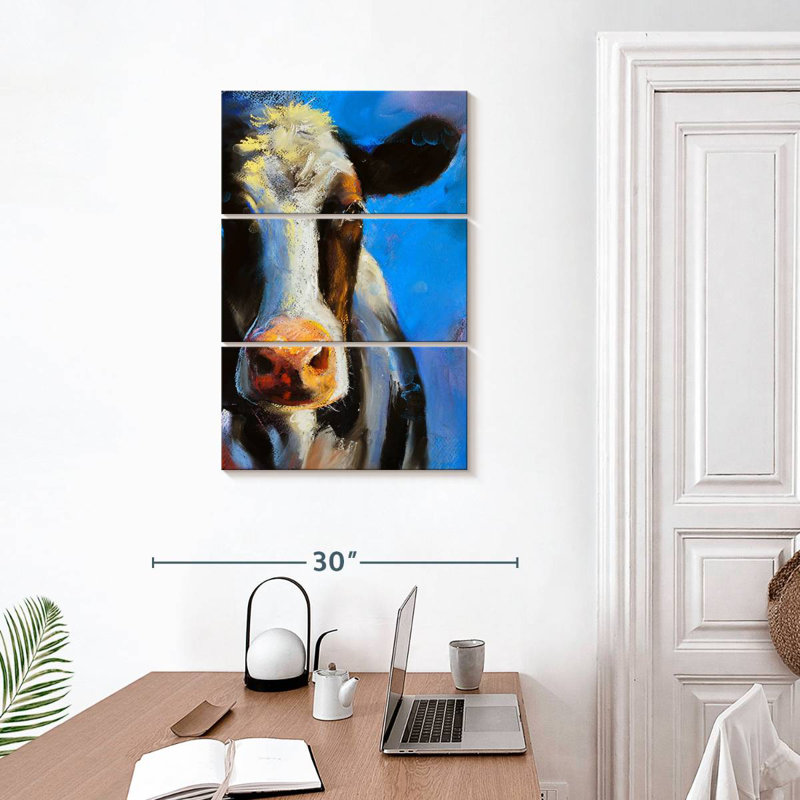 Brampt Cow Face, 32" H x 20" W