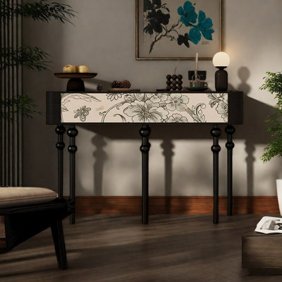 Console artistique en bois de style français