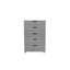 Commode moderne à 5 tiroirs avec roulettes et armoire de rangement Modern | Idée de cadeau