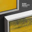 «Faded Yellow Textured Effect», impression sur toile-740618536-740618538