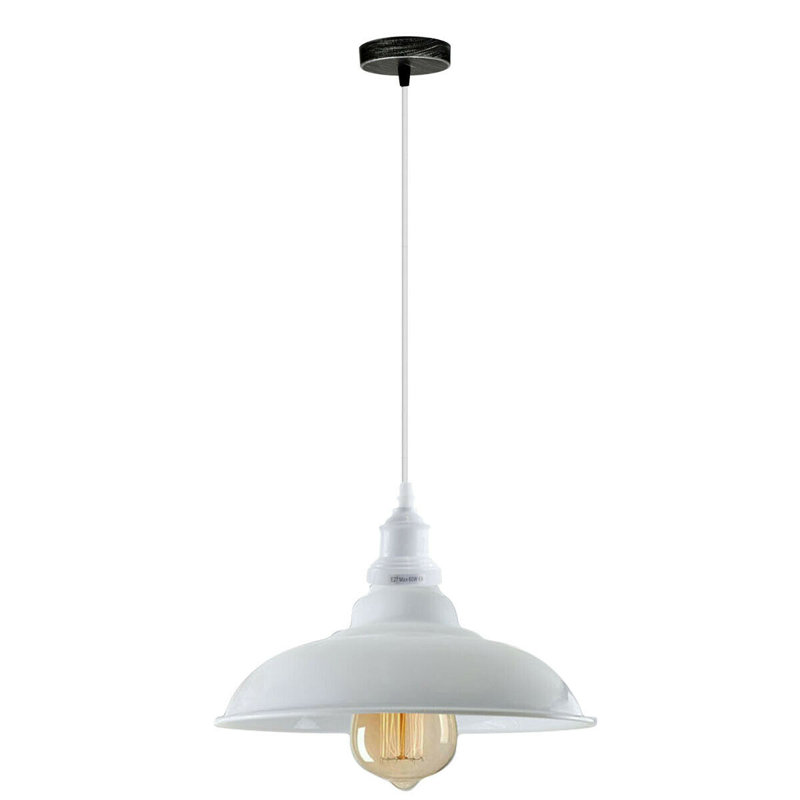 Circleville 1 - Light White Single Pendant