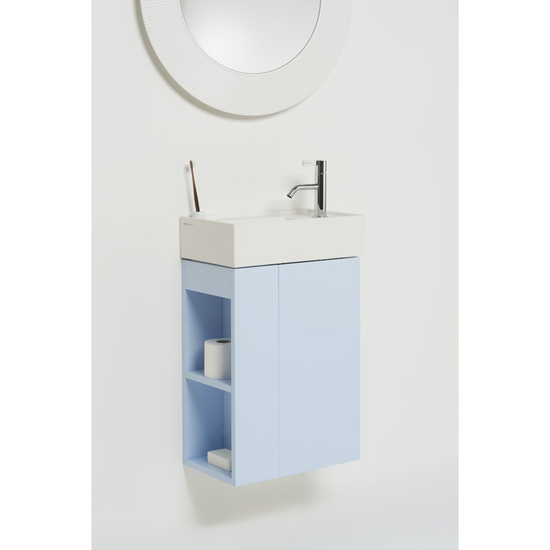 Kartell 18.11'' L Bathroom Sink, Without Hole