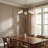 Colton Glass and Steel Dimmable Chandelier-1847218172-1868140835