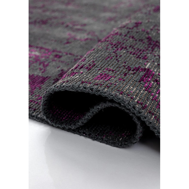 Beronica Vintage Look Hand Loom Indoor / Outdoor Area Rug, Rectangle 5'3" x 7'7"