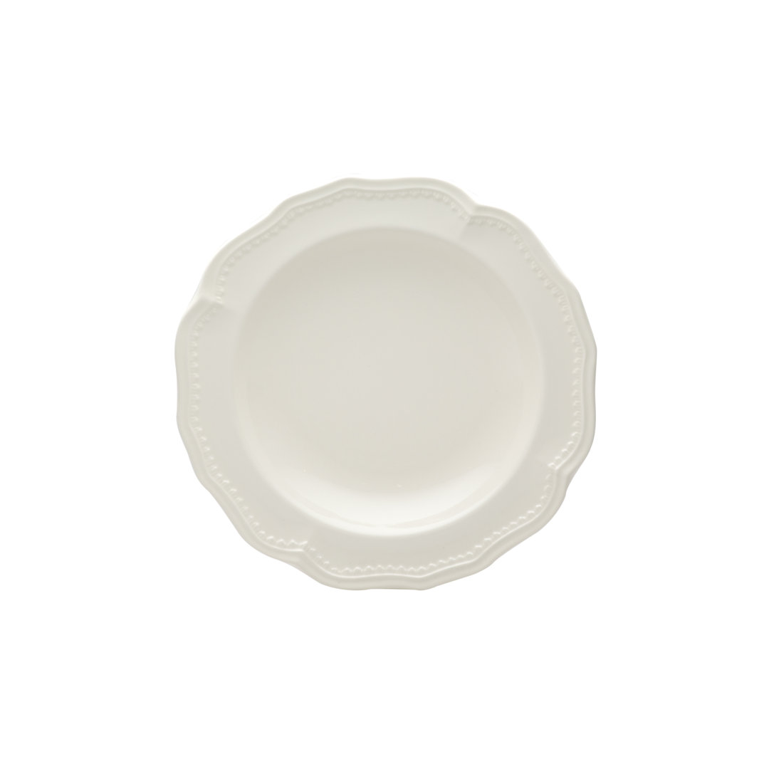 Red Vanilla 4 Piece Classic White Soup Bowl Set (Set of 4) Red Vanilla