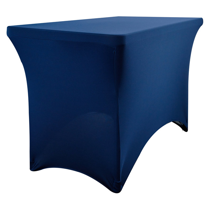 Stretch Fabric Tablecloth, Blue