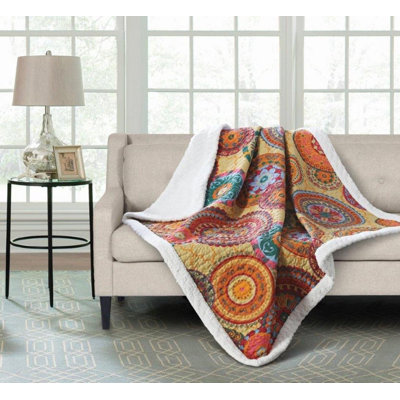 Quilted Throw Blanket