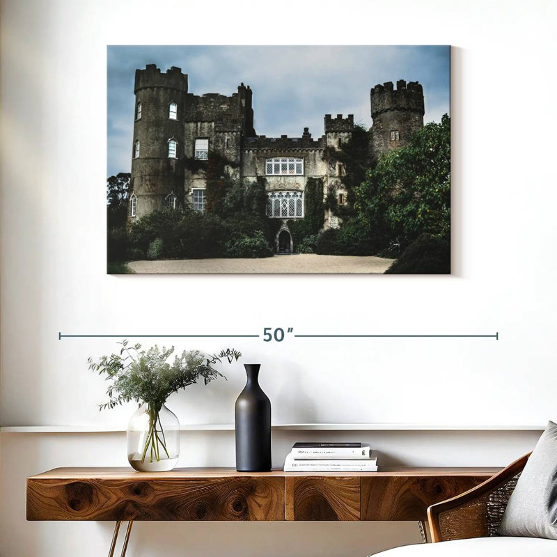 Lilie Malahide Castle, 26" H x 39" W